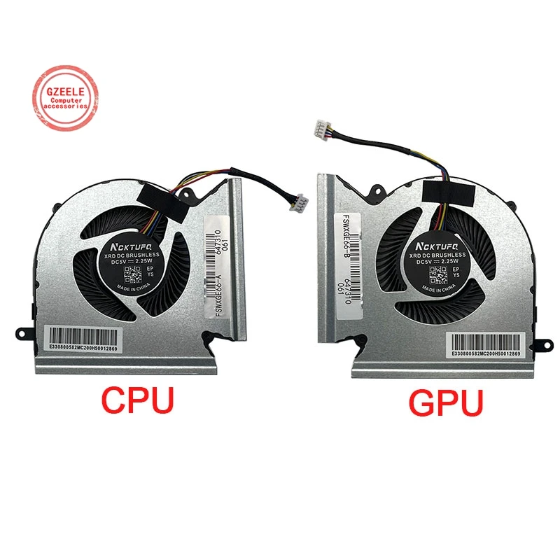 Новый вентилятор охлаждения процессора ноутбука для MSI GE66 GP66 GL66 MS-1541 1542 N453 N454
Новый вентилятор охлаждения процессора ноутбука для MSI GE66 GP66 GL66 MS-1541 1542 N453 N454