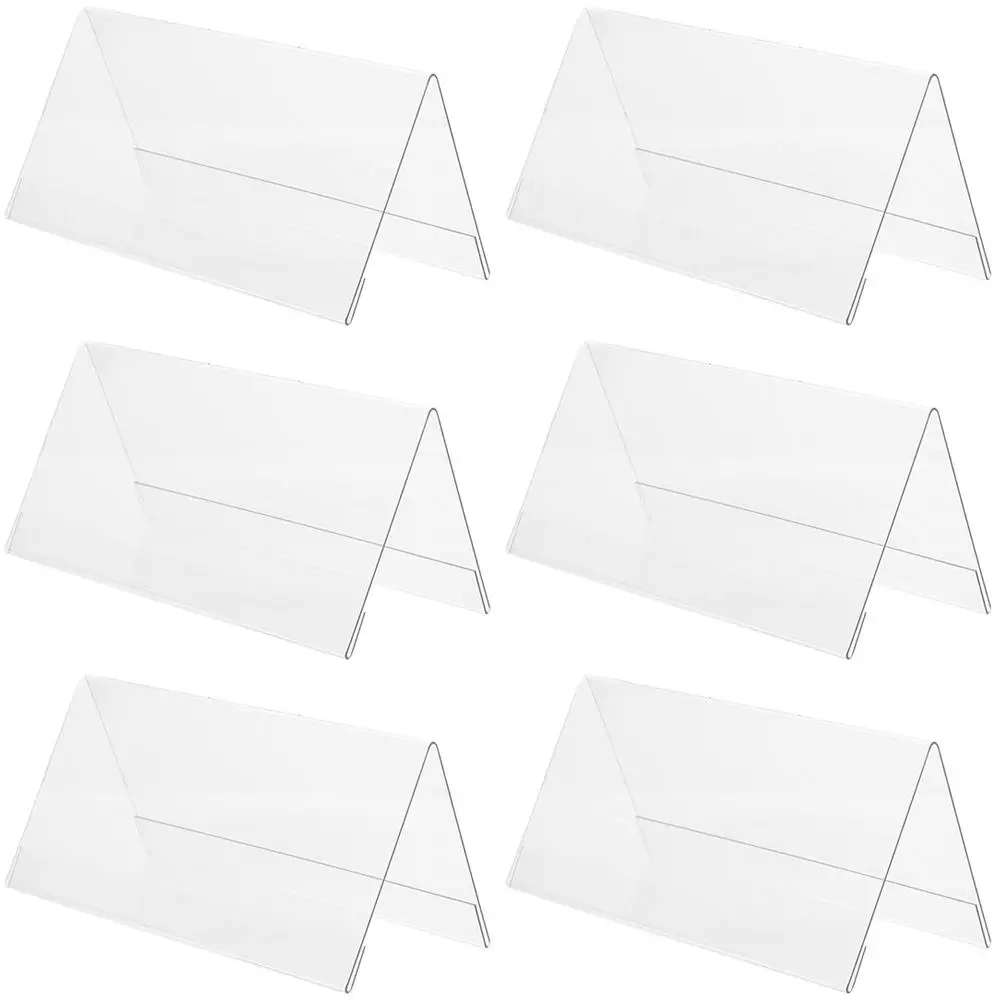 5PCS Acrylic Conference Table Cards 150x100mm Double-sided Display Sign Holder Office Wedding Reusable Decorations Desk Name
5PCS Acrylic Conference Table Cards 150x100mm Double-sided Display Sign Holder Office Wedding Reusable Decorations Desk Name
