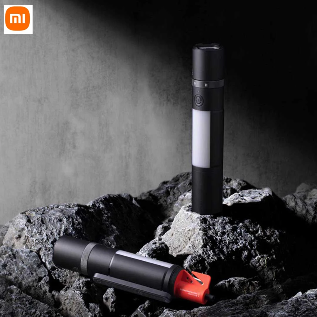 Новый многофункциональный светодиодный фонарик Xiaomi Mijia, масштабируемый Ультраяркий фонарик, Разрыватель окон, резак для ремня безопасности, Автомобильный аварийный фонарь
Новый многофункциональный светодиодный фонарик Xiaomi Mijia, масштабируемый Ультраяркий фонарик, Разрыватель окон, резак для ремня безопасности, Автомобильный аварийный фонарь