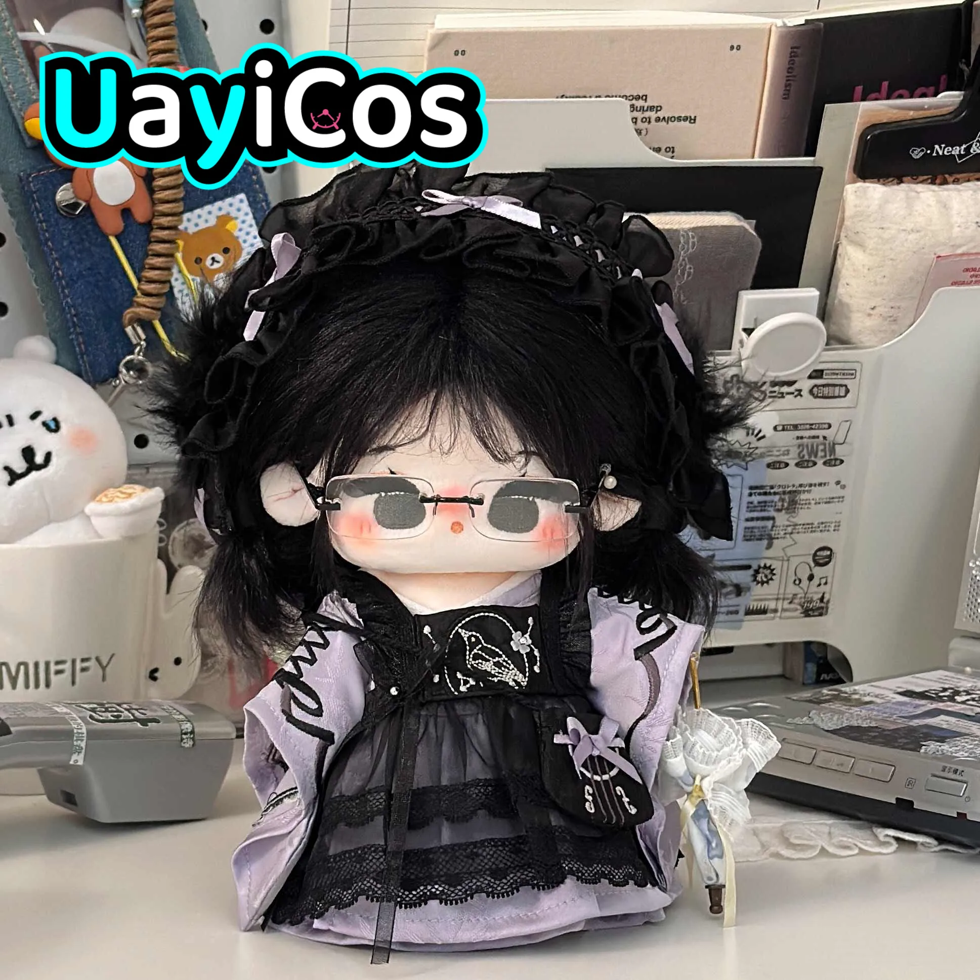 20cm Doll Clothes Purple Strap Skirt Embroidered Bag Sweet Dress Suit Stuffed Plushies Doll Clothes Accessories Anime Toy Kids
20cm Doll Clothes Purple Strap Skirt Embroidered Bag Sweet Dress Suit Stuffed Plushies Doll Clothes Accessories Anime Toy Kids