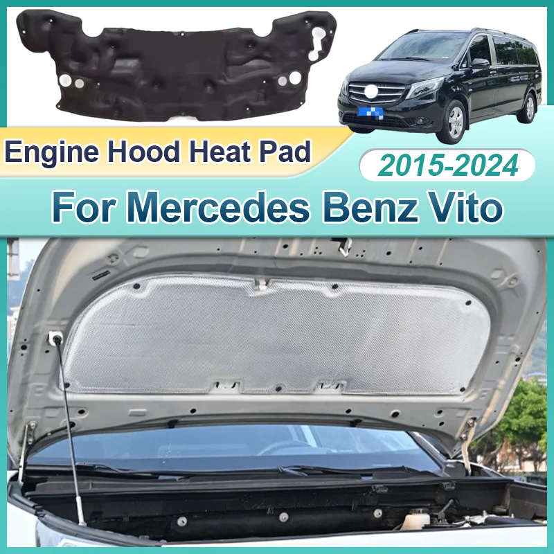 Car Front Hood Soundproof Cover Sound-proofing Cotton For Mercedes Benz Vito W447 2015-2017 2018 2019 2020 2021 2022 2023 2024
Car Front Hood Soundproof Cover Sound-proofing Cotton For Mercedes Benz Vito W447 2015-2017 2018 2019 2020 2021 2022 2023 2024