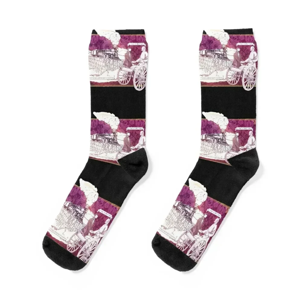 1860s - the gilded age Socks fashionable Novelties New year's with print Boy Child Socks Women's
1860s - the gilded age Socks fashionable Novelties New year's with print Boy Child Socks Women's