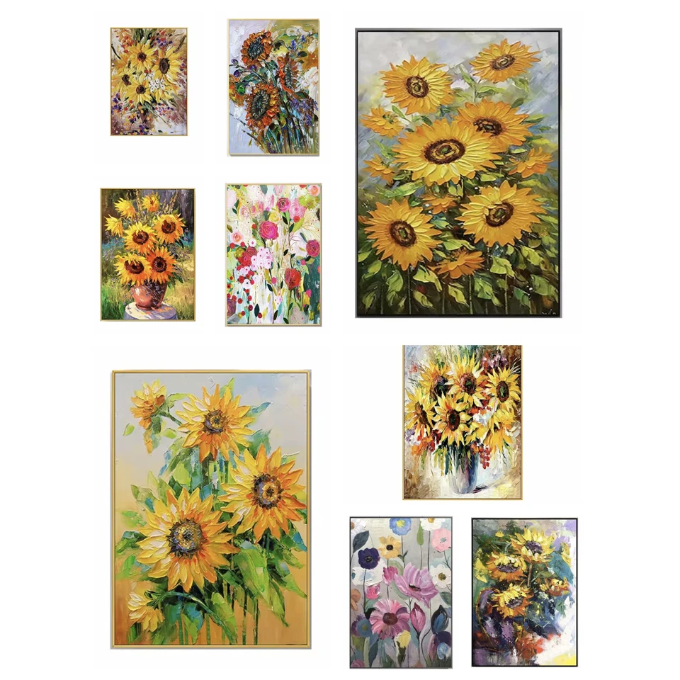 5DDIY Diamond Painting Abstract Flower Sunflower Painting Flower Picture Mosaic Embroidery Handmade Flower Wall Living Room Art
5DDIY Diamond Painting Abstract Flower Sunflower Painting Flower Picture Mosaic Embroidery Handmade Flower Wall Living Room Art