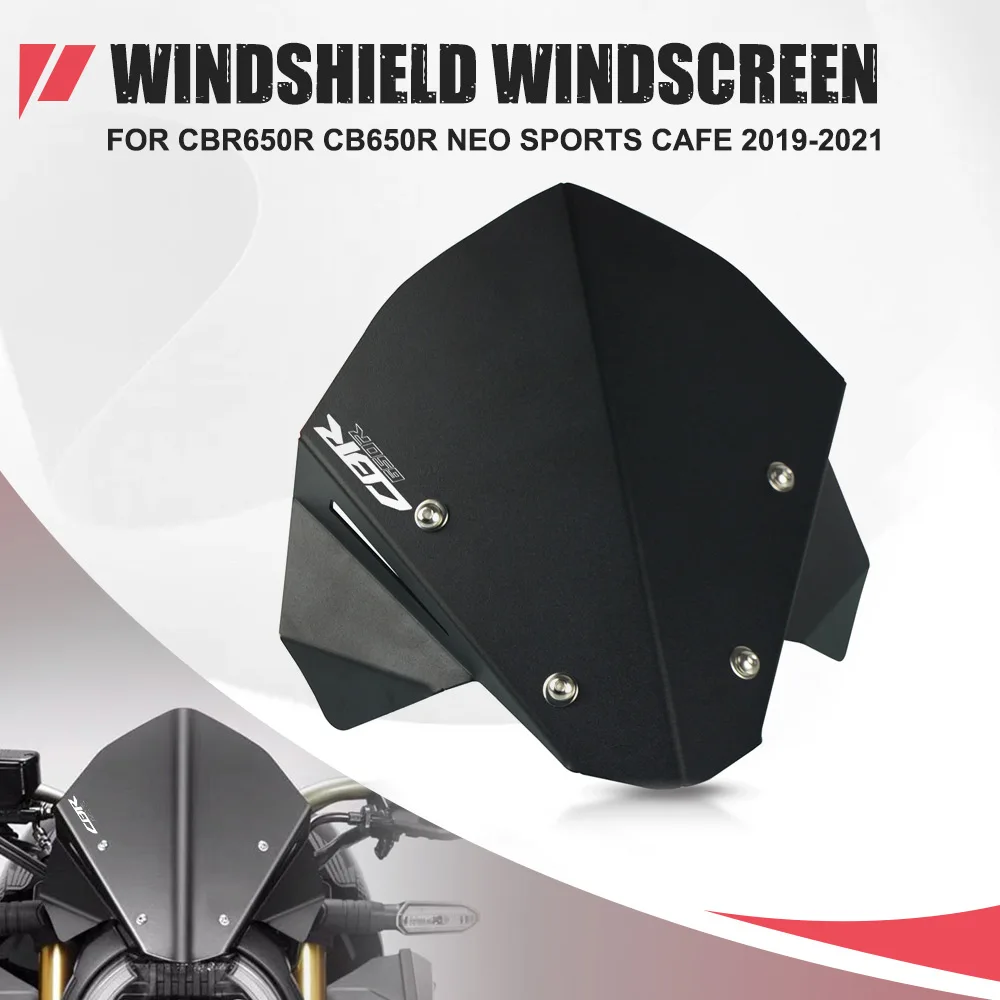 For HONDA CB 650R 650 R CBR650R CB650R Neo Sports Cafe 2019-2021 Motorcycle Front Windshield Deflectors Protector Parts 2020
For HONDA CB 650R 650 R CBR650R CB650R Neo Sports Cafe 2019-2021 Motorcycle Front Windshield Deflectors Protector Parts 2020