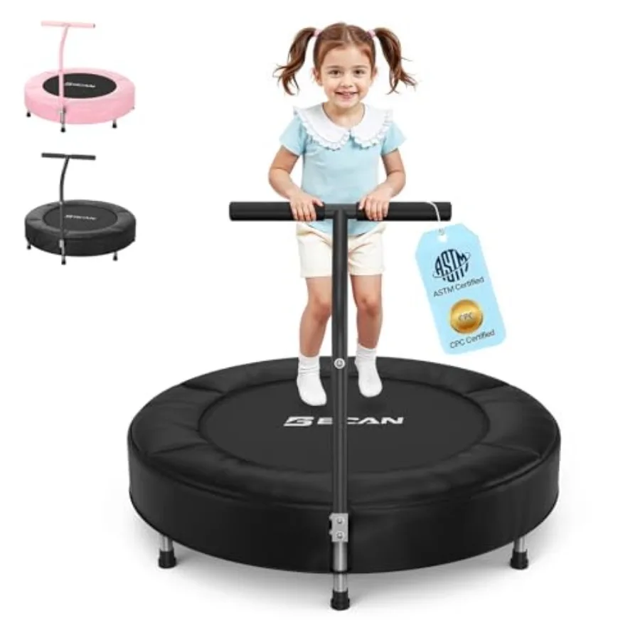 SP1 36'' Toddler Trampoline ASTM Certified for Ages 1-6 Indoor Mini Trampoline with Foam Handles and Thickened Safety Cover Eas
SP1 36'' Toddler Trampoline ASTM Certified for Ages 1-6 Indoor Mini Trampoline with Foam Handles and Thickened Safety Cover Eas