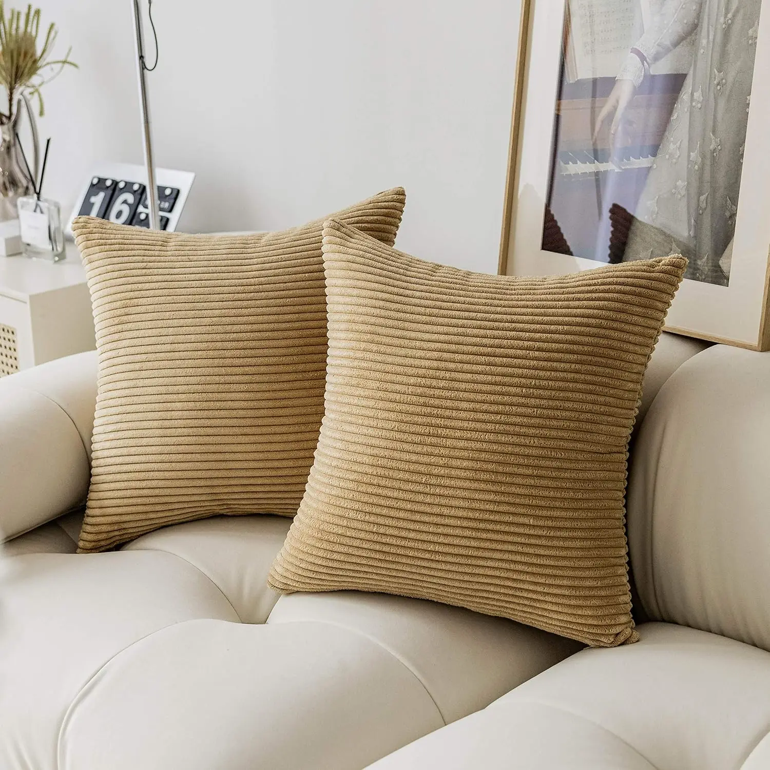 Europe Pillow Covers 26X26 Solid Striped Euro Shams For Sofa Bed Set Of 2 Soft Corduroy Decorative Throw Pillows For Couch
Europe Pillow Covers 26X26 Solid Striped Euro Shams For Sofa Bed Set Of 2 Soft Corduroy Decorative Throw Pillows For Couch