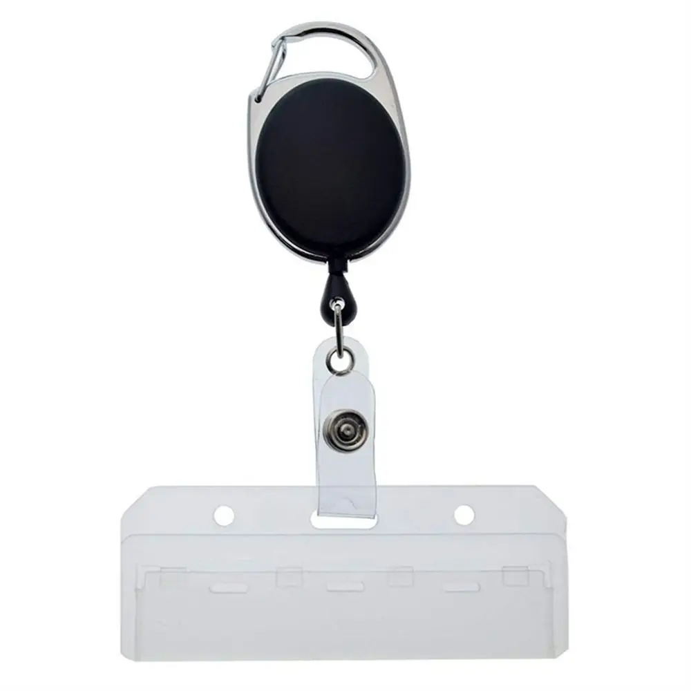 Horizontal Half Card Holder Easy Pull Buckle Transparent Retractable Badge Reel Credit Card Bank Cards Name Card Cover
Horizontal Half Card Holder Easy Pull Buckle Transparent Retractable Badge Reel Credit Card Bank Cards Name Card Cover