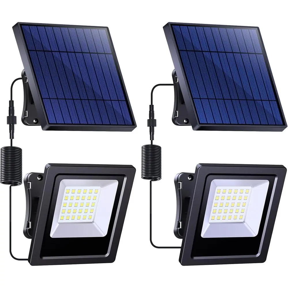 Уличные светодиодные настенные светильники для безопасности с кабелем 5 м для сада, гаража, ландшафта - 2 шт.
Уличные светодиодные настенные светильники для безопасности с кабелем 5 м для сада, гаража, ландшафта - 2 шт.