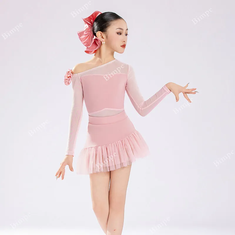 Samba Rumba Salsa Tango Kids Latin Dance Costume Girl Competition Ballroom Dress Standard Child Latin Practice Dress Dance Skirt
Samba Rumba Salsa Tango Kids Latin Dance Costume Girl Competition Ballroom Dress Standard Child Latin Practice Dress Dance Skirt