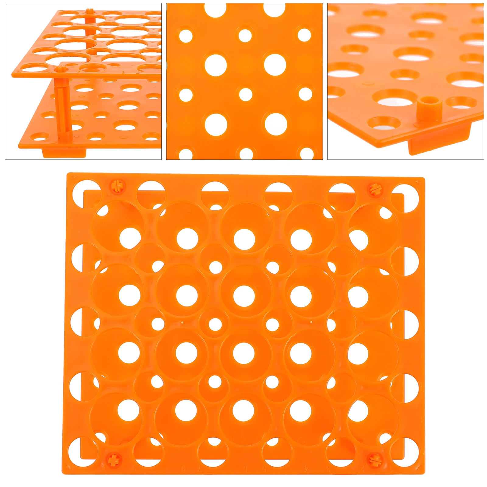 Tube Rack 50 Holes Plastic Storage Shelf Mount Lightweight High Temp Resistance Lab Vials Holder
Tube Rack 50 Holes Plastic Storage Shelf Mount Lightweight High Temp Resistance Lab Vials Holder
