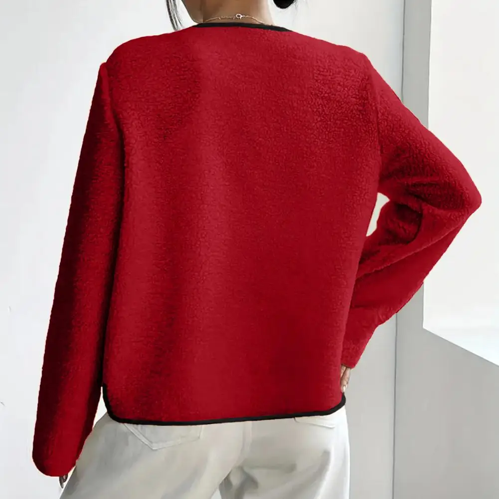 Женское пальто, женское пальто из полиэстера и спандекса, мягкое флисовое женское пальто-кардиган из шерпа, теплая куртка с открытой передней частью для осеннего повседневного использования
Женское пальто, женское пальто из полиэстера и спандекса, мягкое флисовое женское пальто-кардиган из шерпа, теплая куртка с открытой передней частью для осеннего повседневного использования