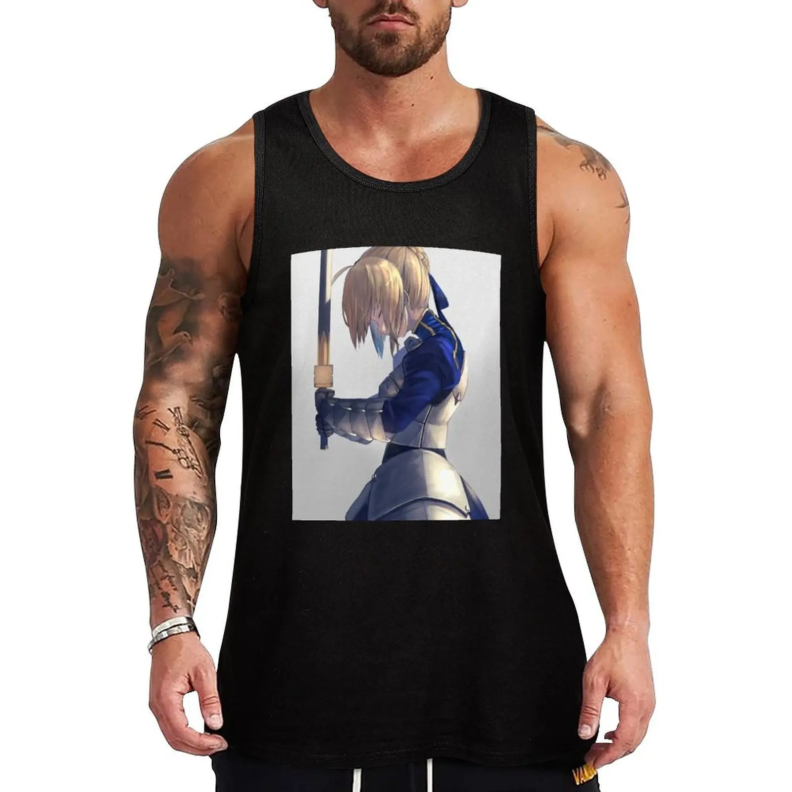 Saber Fate Stay night Tank Top Cooling Tank Top Breathable Lightweight Summer Wear
Saber Fate Stay night Tank Top Cooling Tank Top Breathable Lightweight Summer Wear