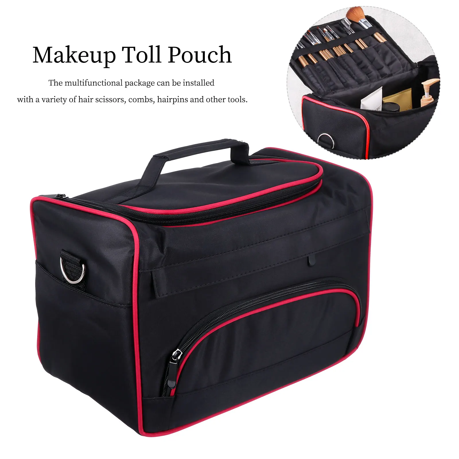 Multifunctional Hairdressing Carrying Bag Large Capacity Salon Storage Pouch Durable Canvas Travel Scissor Case Adjustable Strap
Multifunctional Hairdressing Carrying Bag Large Capacity Salon Storage Pouch Durable Canvas Travel Scissor Case Adjustable Strap