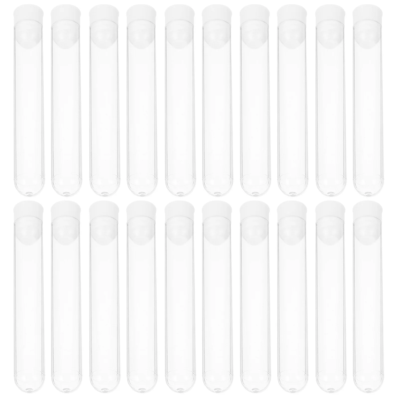 50pcs 16X100Mm Clear Plastic Test Tube Premium Durable Hard Shell Leak-Proof Container For Travel Lotion Sample Storage
50pcs 16X100Mm Clear Plastic Test Tube Premium Durable Hard Shell Leak-Proof Container For Travel Lotion Sample Storage