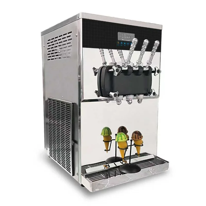 Ice cream machine 3 flavors, small cone ice cream machine, milk tea outdoor stall equipment, one piece is sent on behalf of
Ice cream machine 3 flavors, small cone ice cream machine, milk tea outdoor stall equipment, one piece is sent on behalf of