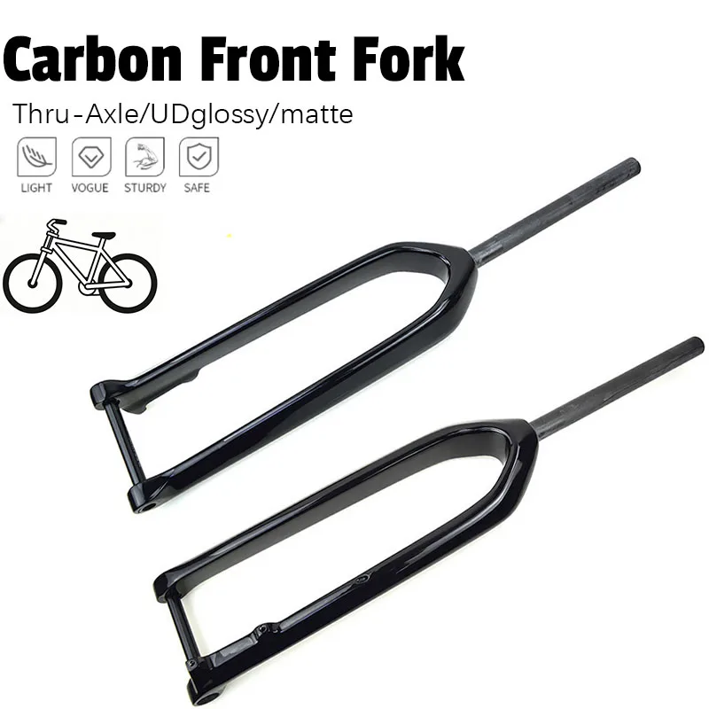New 15x110mm Boost UD Full Carbon Fiber Mountain Bike Fork, Disc Brake, Thru Axle, Tapered Steerer, Internal Cable Routing
New 15x110mm Boost UD Full Carbon Fiber Mountain Bike Fork, Disc Brake, Thru Axle, Tapered Steerer, Internal Cable Routing