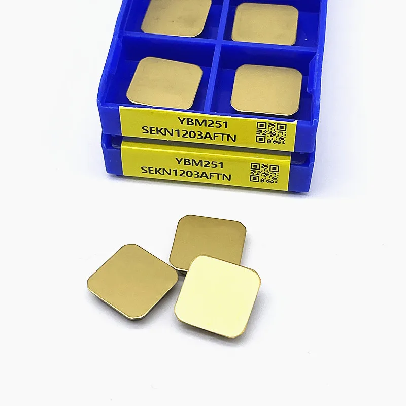 Высокое качество SEKN1203AFTN YBM251 CC.CT оригинальные твердосплавные вставки токарные инструменты токарная обработка стальных деталей
Высокое качество SEKN1203AFTN YBM251 CC.CT оригинальные твердосплавные вставки токарные инструменты токарная обработка стальных деталей