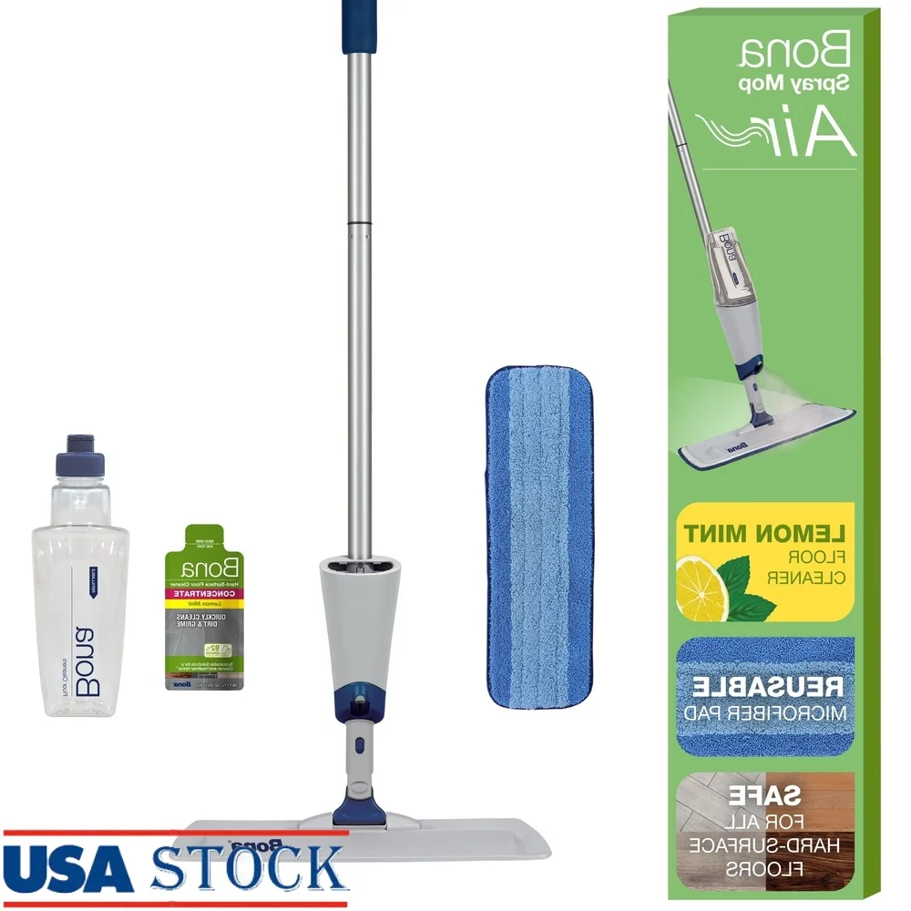 Легкая швабра-спрей с чистящим средствам для пола с лимонной и мятой. В комплект входит многоразовая подушечка из микрофибры. pH-нейтральный, экологически чистый.
Легкая швабра-спрей с чистящим средствам для пола с лимонной и мятой. В комплект входит многоразовая подушечка из микрофибры. pH-нейтральный, экологически чистый.