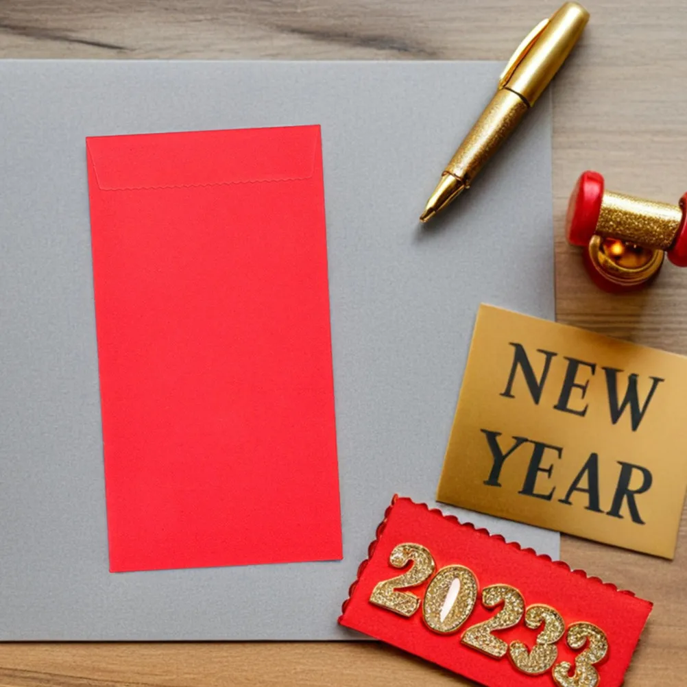 50Pcs Traditional Red Envelopes Vintage Chinese Style Spacious Paper Envelopes for Cash Holiday Birthdays Money Holders
50Pcs Traditional Red Envelopes Vintage Chinese Style Spacious Paper Envelopes for Cash Holiday Birthdays Money Holders