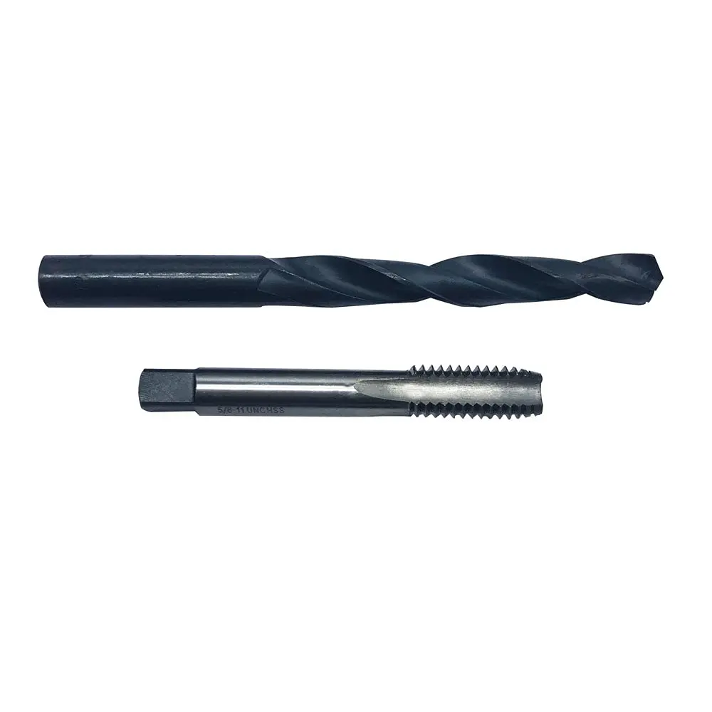 1/4 "-11 HSS Tap ,UNS машинный резьбовой кран, правая рука и Φ 5/8 мм прямое спиральное сверло
1/4 "-11 HSS Tap ,UNS машинный резьбовой кран, правая рука и Φ 5/8 мм прямое спиральное сверло