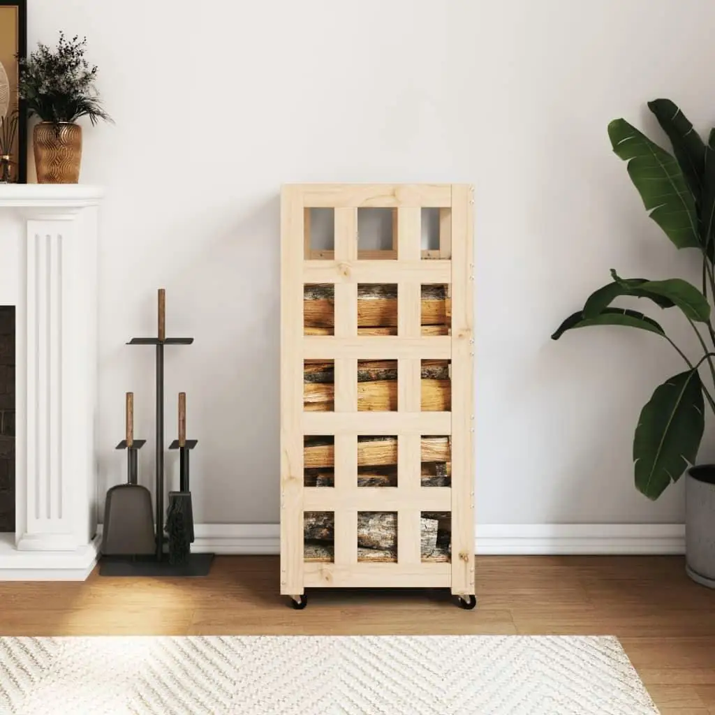 Держатель из массива сосны 15,7x19,3x43,3 на колесах — стильное решение для хранения дров
Держатель из массива сосны 15,7x19,3x43,3 на колесах — стильное решение для хранения дров