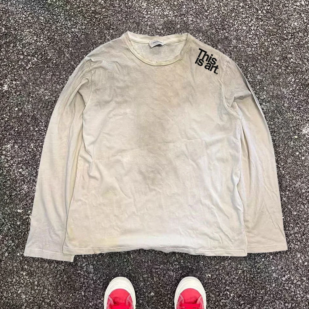 Wang Studio Manager Recommended 180G Worn-In Long T-Shirt American Retro Casual Style Cotton Breathable Men's T-Shirt
Wang Studio Manager Recommended 180G Worn-In Long T-Shirt American Retro Casual Style Cotton Breathable Men's T-Shirt