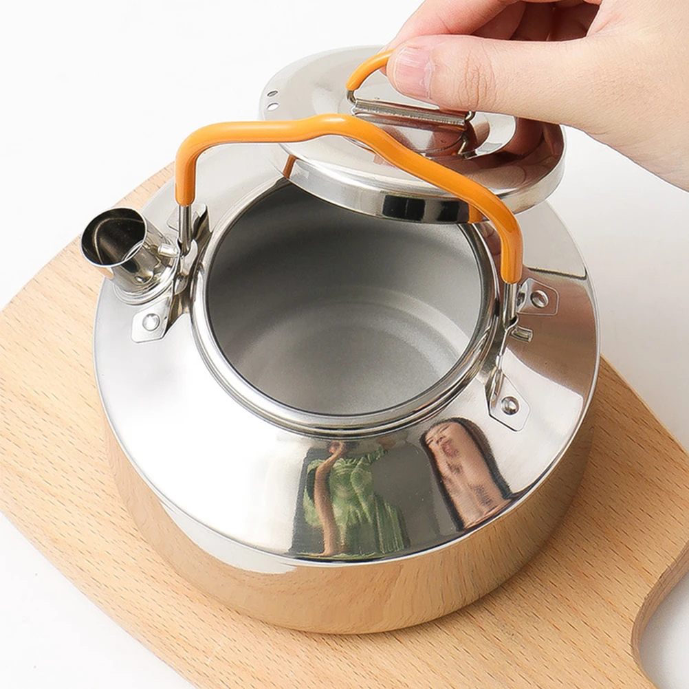 Stainless Steel Hand Pour Kettle Ergonomic Handle Stovetop Tea Coffee Camping Outdoor Cookware Whistling Water Kettle
Stainless Steel Hand Pour Kettle Ergonomic Handle Stovetop Tea Coffee Camping Outdoor Cookware Whistling Water Kettle
