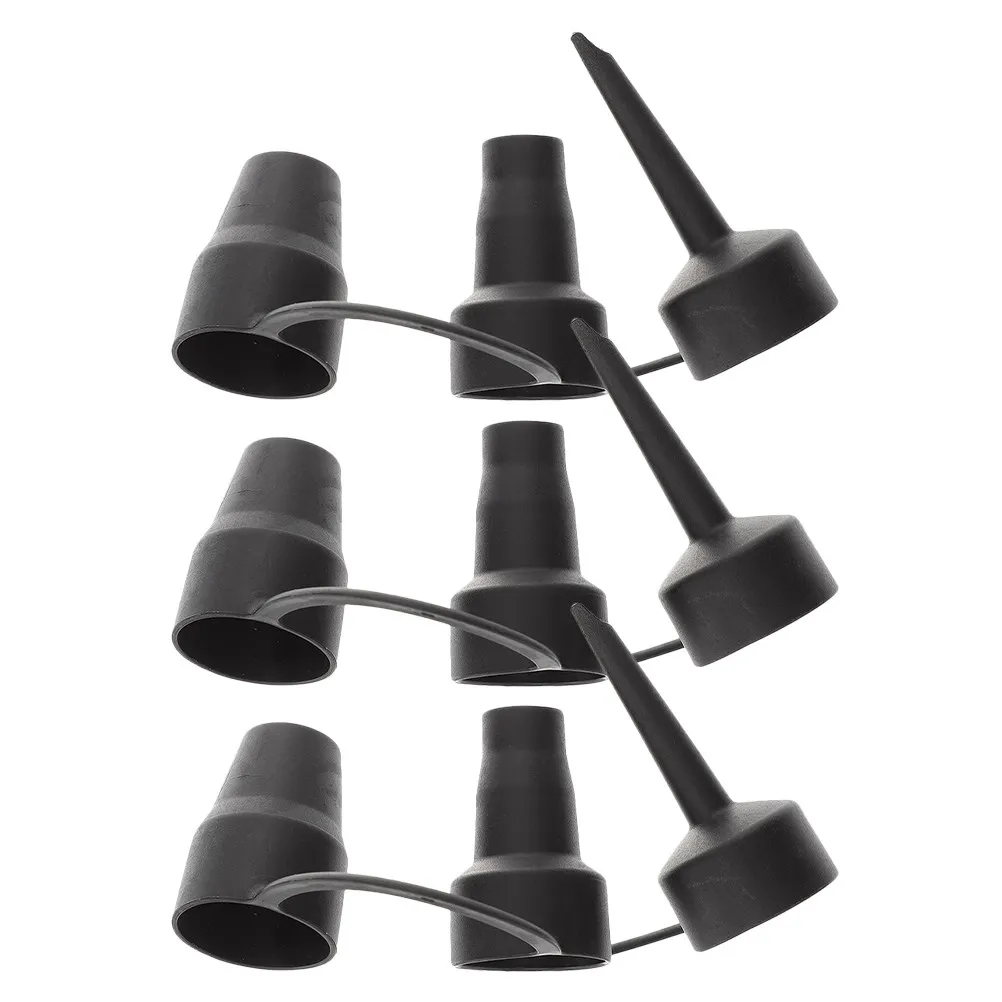 3Sets Air Pump Nozzles Triple Inflation Replacement Nozzles Plastic for Air Mattress Swimming Rings Inflatable Boats
3Sets Air Pump Nozzles Triple Inflation Replacement Nozzles Plastic for Air Mattress Swimming Rings Inflatable Boats