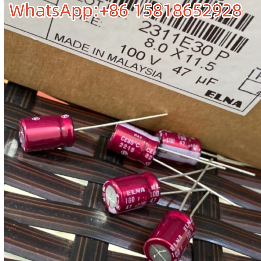 10 шт. 47 мкФ 100 В японский аудиоконденсатор Elna 100 В 47 мкФ 8*12 RA3 фиолетовый красный халат
10 шт. 47 мкФ 100 В японский аудиоконденсатор Elna 100 В 47 мкФ 8*12 RA3 фиолетовый красный халат