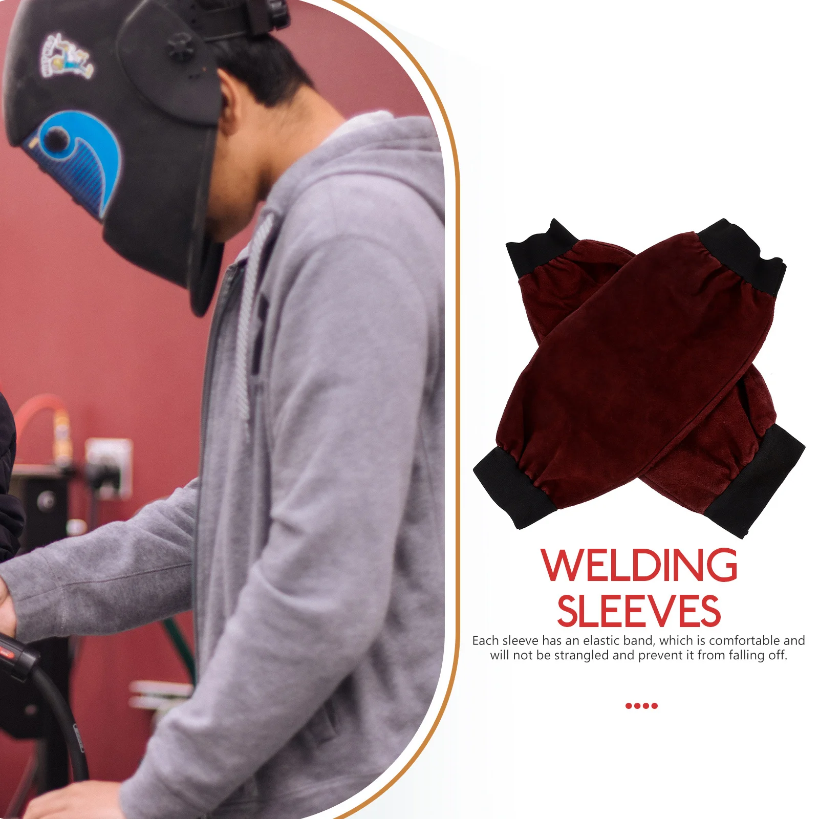 1 Pair Welding Sleeves Arm Protection Heat Resistant Flame Proof Work Sleeves For Camping Grilling Fireplaces Protective Labor
1 Pair Welding Sleeves Arm Protection Heat Resistant Flame Proof Work Sleeves For Camping Grilling Fireplaces Protective Labor