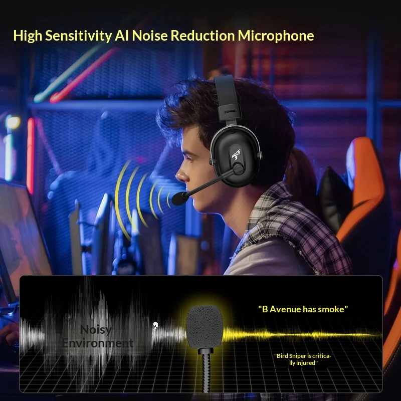 New Somic G936PRO+W Wireless Four-Mode Headphones Game Edition Headsets 2.4G Type-C Interface Phone Tablet Esports Earphones
New Somic G936PRO+W Wireless Four-Mode Headphones Game Edition Headsets 2.4G Type-C Interface Phone Tablet Esports Earphones