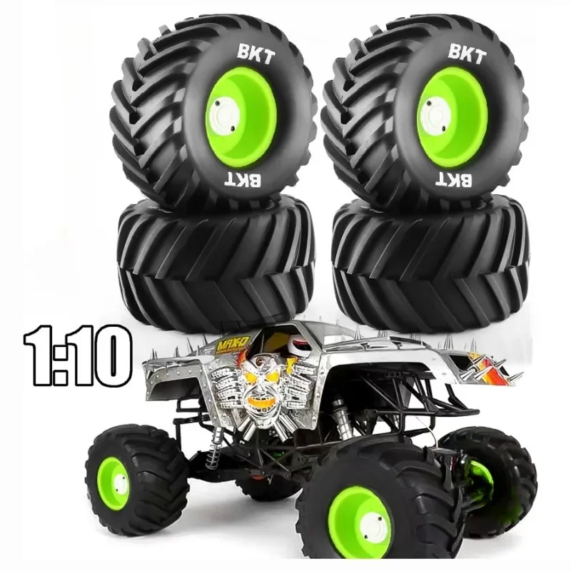 RC Car 4pcs 133mm 1/10 Monster Truck Buggy Tires Big Wheel 12mm Hex for Trx4 HIMOTO HSP HPI Tamiya Kyosho Upgrade Parts
RC Car 4pcs 133mm 1/10 Monster Truck Buggy Tires Big Wheel 12mm Hex for Trx4 HIMOTO HSP HPI Tamiya Kyosho Upgrade Parts