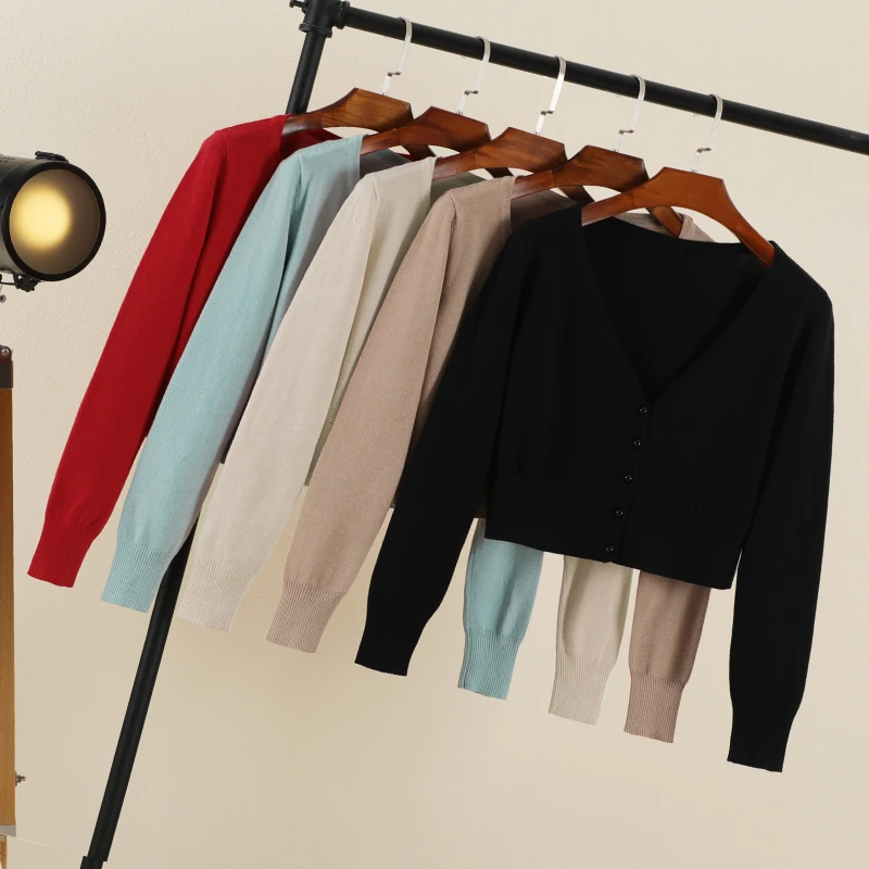 Crochet Top Korean Fashion Style Jersey Cropped Clothing Tricot Cardigan Female Black Knitted Ladies Sweaters Outerwear Blouses
Crochet Top Korean Fashion Style Jersey Cropped Clothing Tricot Cardigan Female Black Knitted Ladies Sweaters Outerwear Blouses
