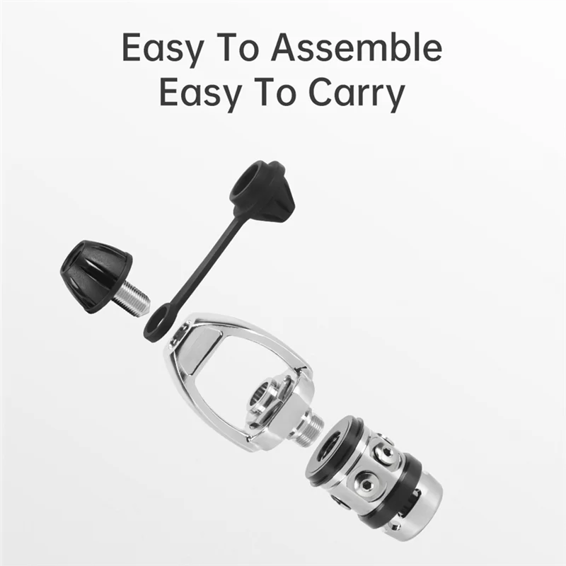 NALFI-Scuba Diving Regulator With 5-Port Design First And Second Class Reducing Valve For Enhanced Diving Experience
NALFI-Scuba Diving Regulator With 5-Port Design First And Second Class Reducing Valve For Enhanced Diving Experience