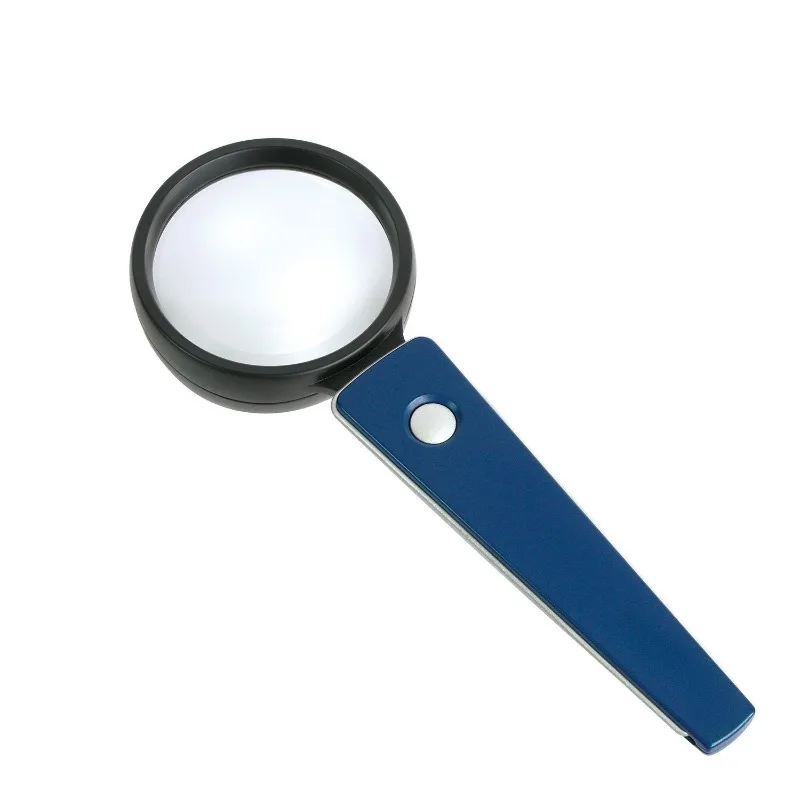 Illumination Handheld reading magnifying glass for the elderly Large mirror High multiple high definition 100 
Illumination Handheld reading magnifying glass for the elderly Large mirror High multiple high definition 100