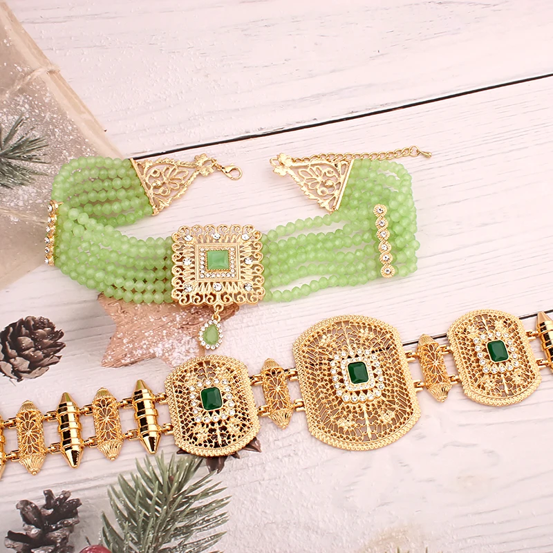 Arabesque Gold Plated Wedding Sash Trendy Kaftan Rhinestone Belt Middle East Muslim Royal Wedding Jewelry Cinturones De Novia
Arabesque Gold Plated Wedding Sash Trendy Kaftan Rhinestone Belt Middle East Muslim Royal Wedding Jewelry Cinturones De Novia