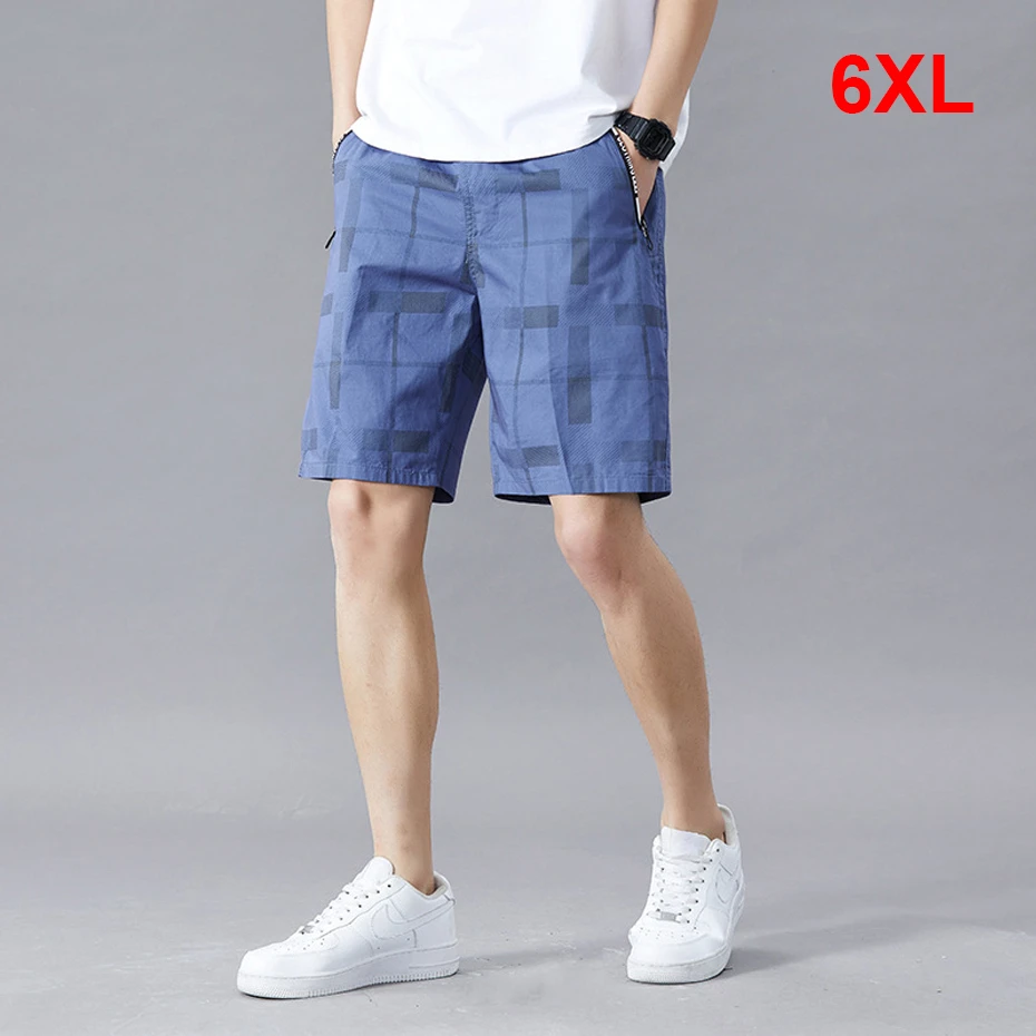 Summer Beach Shorts Men Plus Size 6XL Plaid Shorts Fashion Casual Aflczyu Elastic Waist Short Pants Male Big Size 6XL
Summer Beach Shorts Men Plus Size 6XL Plaid Shorts Fashion Casual Aflczyu Elastic Waist Short Pants Male Big Size 6XL