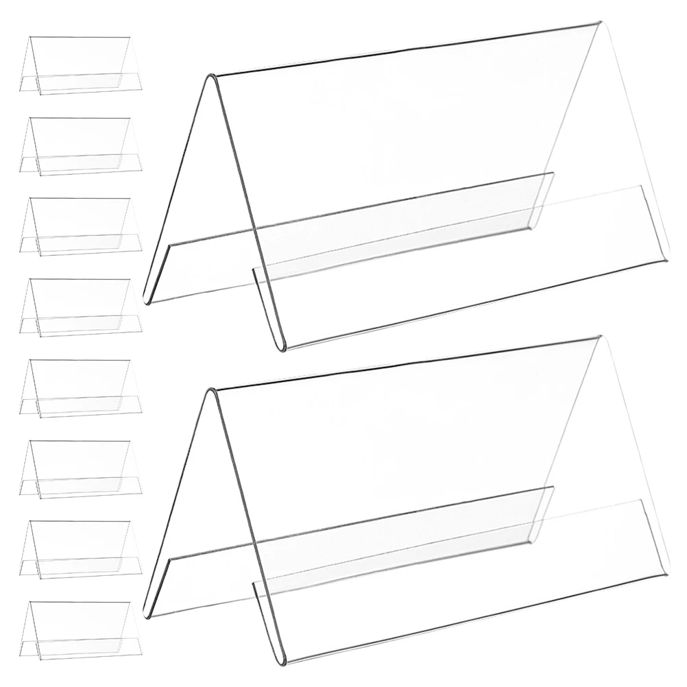 10 Pcs Conference Table Card Office Desk Name Sign Dualsided Clear Stand Stable Usage Craftsmanship Team Coordination
10 Pcs Conference Table Card Office Desk Name Sign Dualsided Clear Stand Stable Usage Craftsmanship Team Coordination