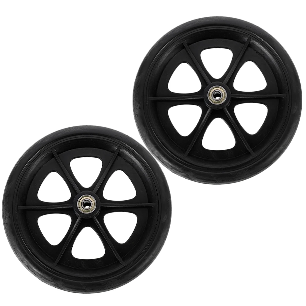 2pcs Front Wheel Universal Wheels For Wheelchair Replacement 8 Inch Durable Heavy Duty Wear Resistant Smooth Rolling Quiet
2pcs Front Wheel Universal Wheels For Wheelchair Replacement 8 Inch Durable Heavy Duty Wear Resistant Smooth Rolling Quiet