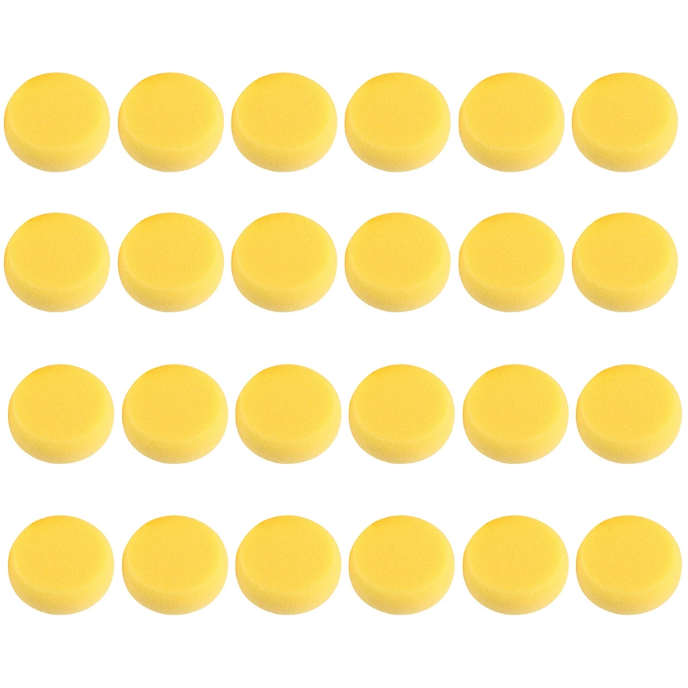 24pcs Round Cake Sponges Soft Absorbent for Painting Dyeing Clay Crafts Pottery Tiles Walls Yellow Color Watercolor Ceramics
24pcs Round Cake Sponges Soft Absorbent for Painting Dyeing Clay Crafts Pottery Tiles Walls Yellow Color Watercolor Ceramics