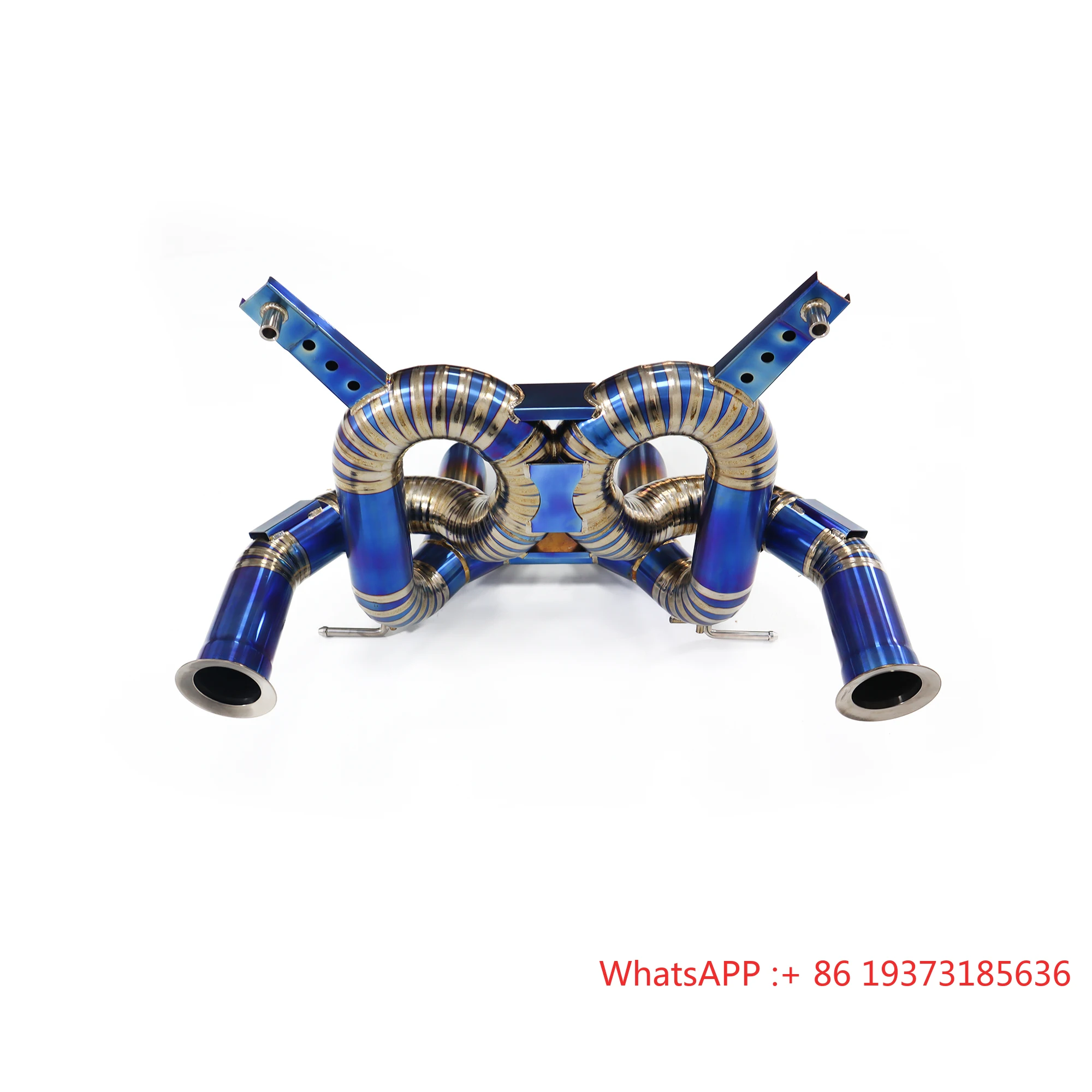AKS for 2011+ Lamborghini Aventador SV LP750-4 2015-2017 6.5L V12 Titanium Without Valved Sports Exhaust System
AKS for 2011+ Lamborghini Aventador SV LP750-4 2015-2017 6.5L V12 Titanium Without Valved Sports Exhaust System