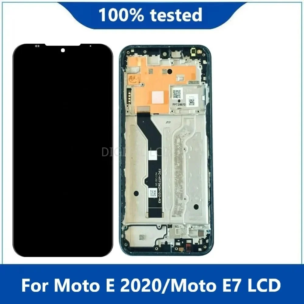 6.2"Original Display For Motorola Moto E 2020 E2020 XT2052 LCD Touch screen Digiziter Assembly For Moto E7 LCD With frame
6.2"Original Display For Motorola Moto E 2020 E2020 XT2052 LCD Touch screen Digiziter Assembly For Moto E7 LCD With frame