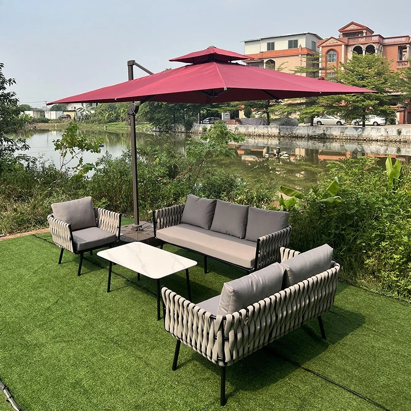 Outdoor Garden Courtyard Bar Hotel Rope Weaving Sofa Outdoor Terrace Balcony Waterproof Sun Protection Hand Weaving
Outdoor Garden Courtyard Bar Hotel Rope Weaving Sofa Outdoor Terrace Balcony Waterproof Sun Protection Hand Weaving