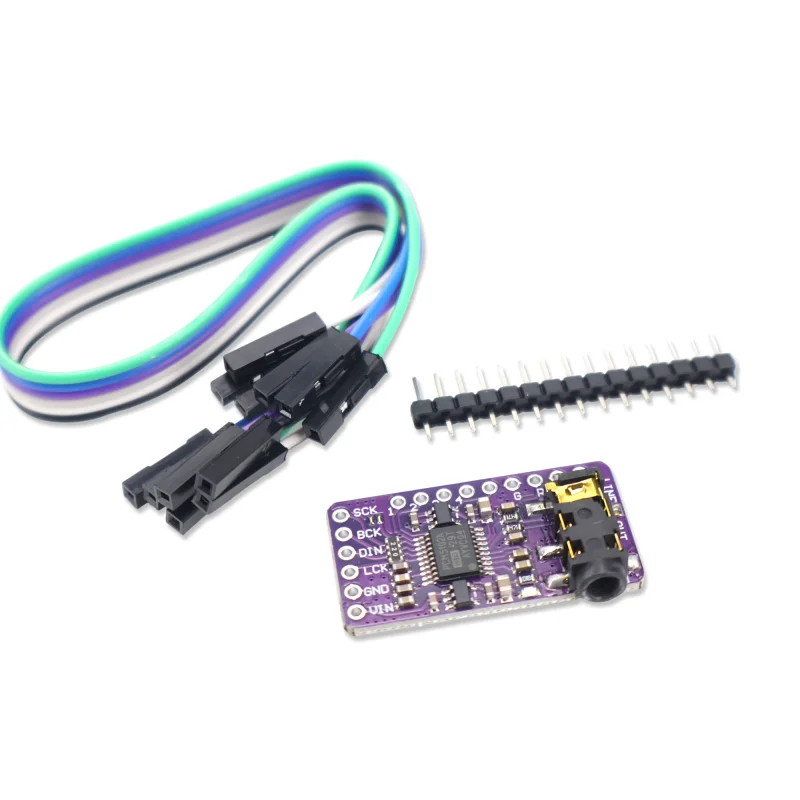 PCM5102A I2S DAC Decoder Module Digital Audio Board PHAT Format for Raspberry Pi Hi-Fi Sound Upgrade
PCM5102A I2S DAC Decoder Module Digital Audio Board PHAT Format for Raspberry Pi Hi-Fi Sound Upgrade