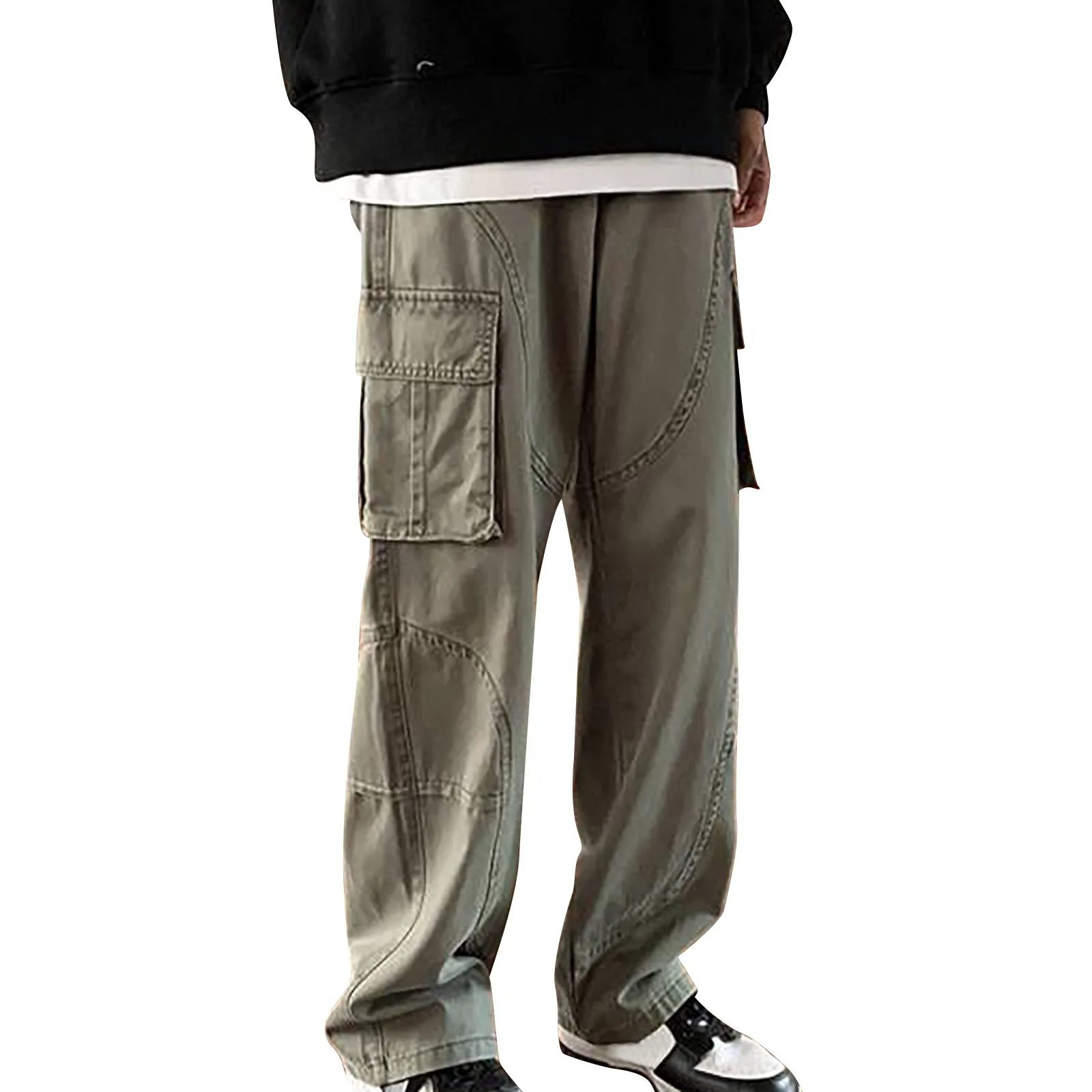 Autumn High Street Casual Sweatpants Multiple Pockets Hip-hop Cargo Pants Man Fashion Youth Trend All-match Male Trousers 2024
Autumn High Street Casual Sweatpants Multiple Pockets Hip-hop Cargo Pants Man Fashion Youth Trend All-match Male Trousers 2024