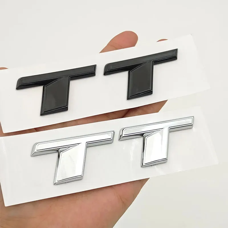 3D ABS Chrome Black Letters TT Logo Car Rear Trunk Emblem Badge Decal for TT RS MK1 8N 8J MK3 8S MK2 Auto Accessories
3D ABS Chrome Black Letters TT Logo Car Rear Trunk Emblem Badge Decal for TT RS MK1 8N 8J MK3 8S MK2 Auto Accessories