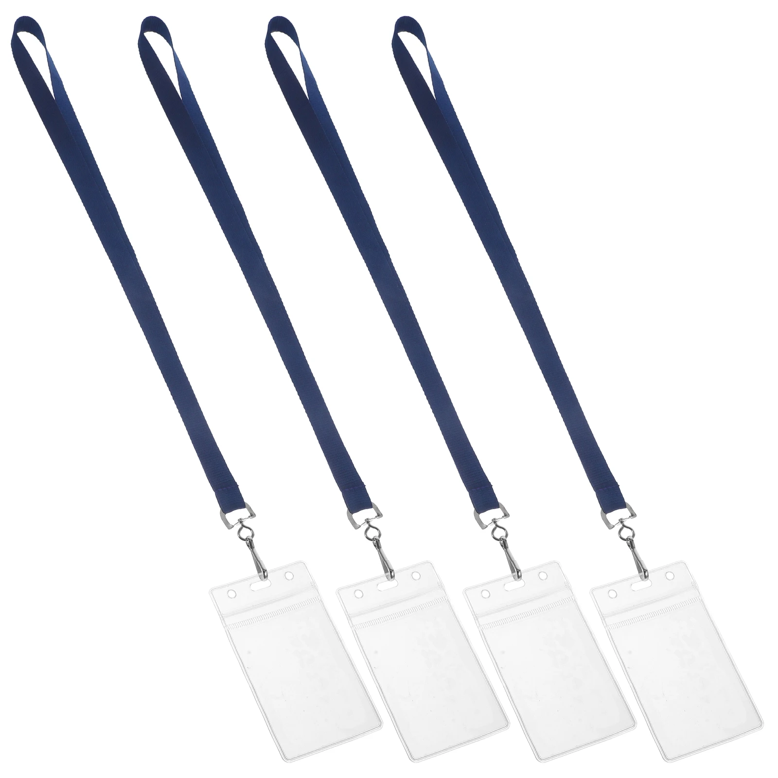 4 Pcs Clear Card Sleeves Lanyard With Card Holder Id Badge Holder Clear Sleeves For Cards Protective Cover
4 Pcs Clear Card Sleeves Lanyard With Card Holder Id Badge Holder Clear Sleeves For Cards Protective Cover