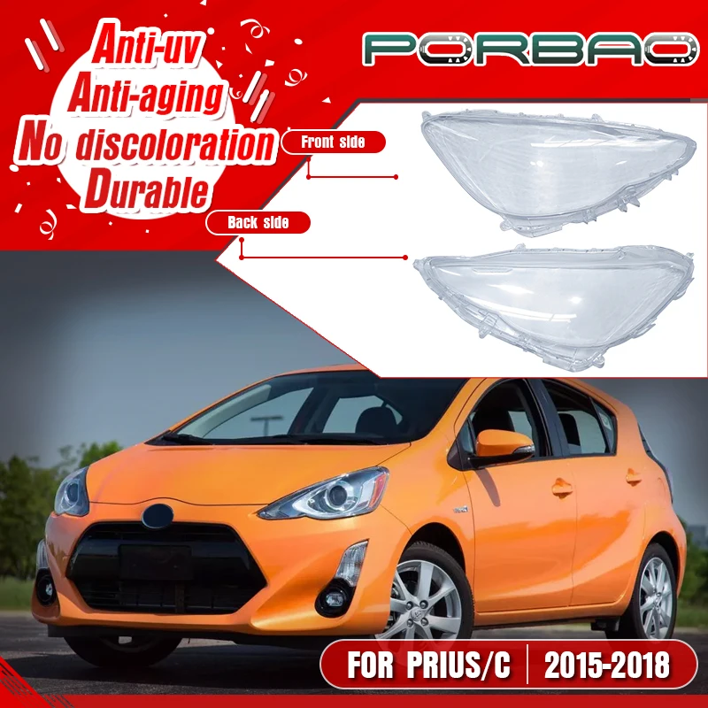 Plastic Headlight Lens Cover For Toyota PRIUS C 2015 2016 2017 2018 Car Light Housing Front Headlamp Transparent Lampshade
Plastic Headlight Lens Cover For Toyota PRIUS C 2015 2016 2017 2018 Car Light Housing Front Headlamp Transparent Lampshade