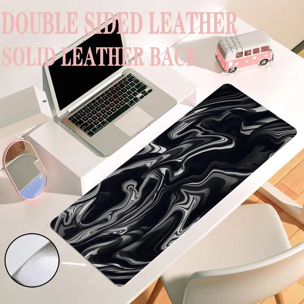 Black Mouse gaming Mat Pad Leather PU pc gamer waterproof Gamer keyboard table mat
Black Mouse gaming Mat Pad Leather PU pc gamer waterproof Gamer keyboard table mat