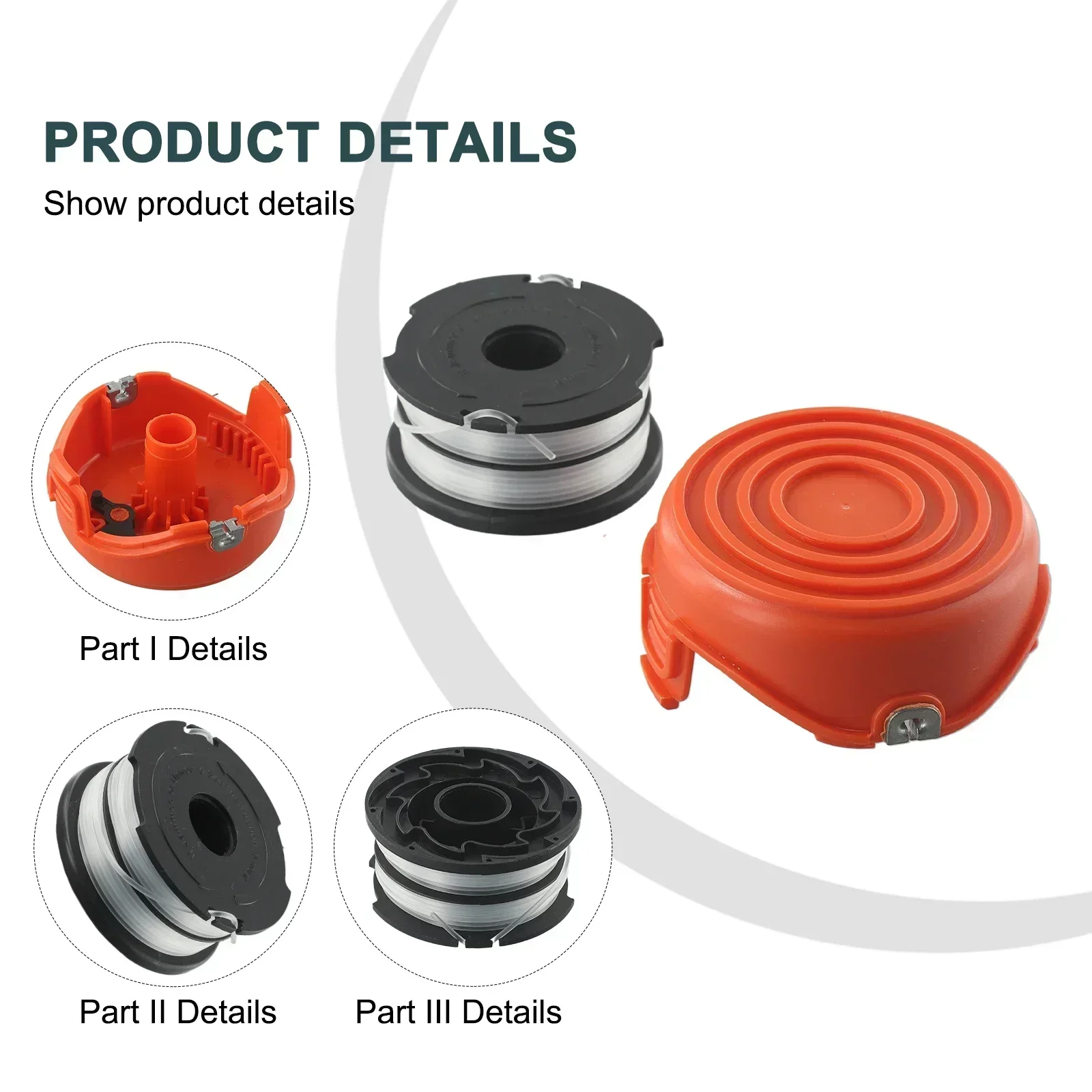 Детали триммера с крышкой для Black & Decker GL315 GL350 GL650 GL337SB GL546SC GL650SBC GL651SB GL652 GL653 GL65 GL656 GL660
Детали триммера с крышкой для Black & Decker GL315 GL350 GL650 GL337SB GL546SC GL650SBC GL651SB GL652 GL653 GL65 GL656 GL660
